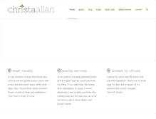 Tablet Screenshot of christaallan.com